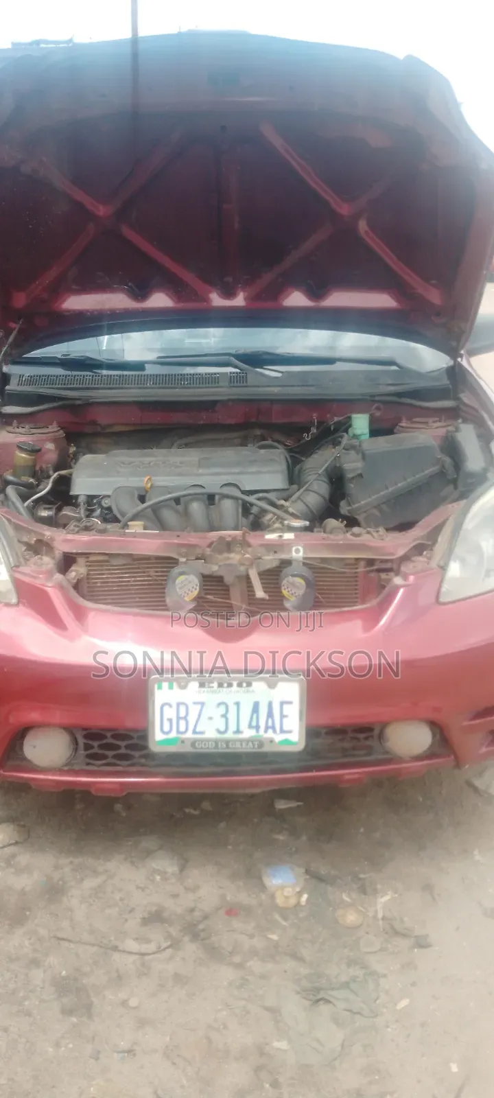 Toyota Matrix 2007 Red