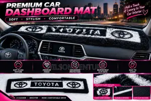 Car Dashboard Mat With Toyota Logo