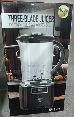 Three Blade Rechargeable Juicer Blender