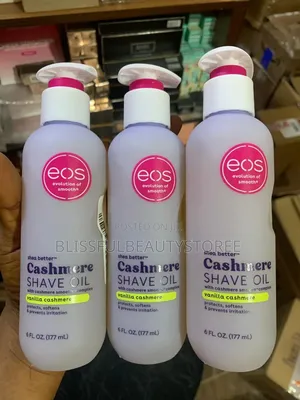EOS Cashmere Shave Oil, Vanilla Cashmere