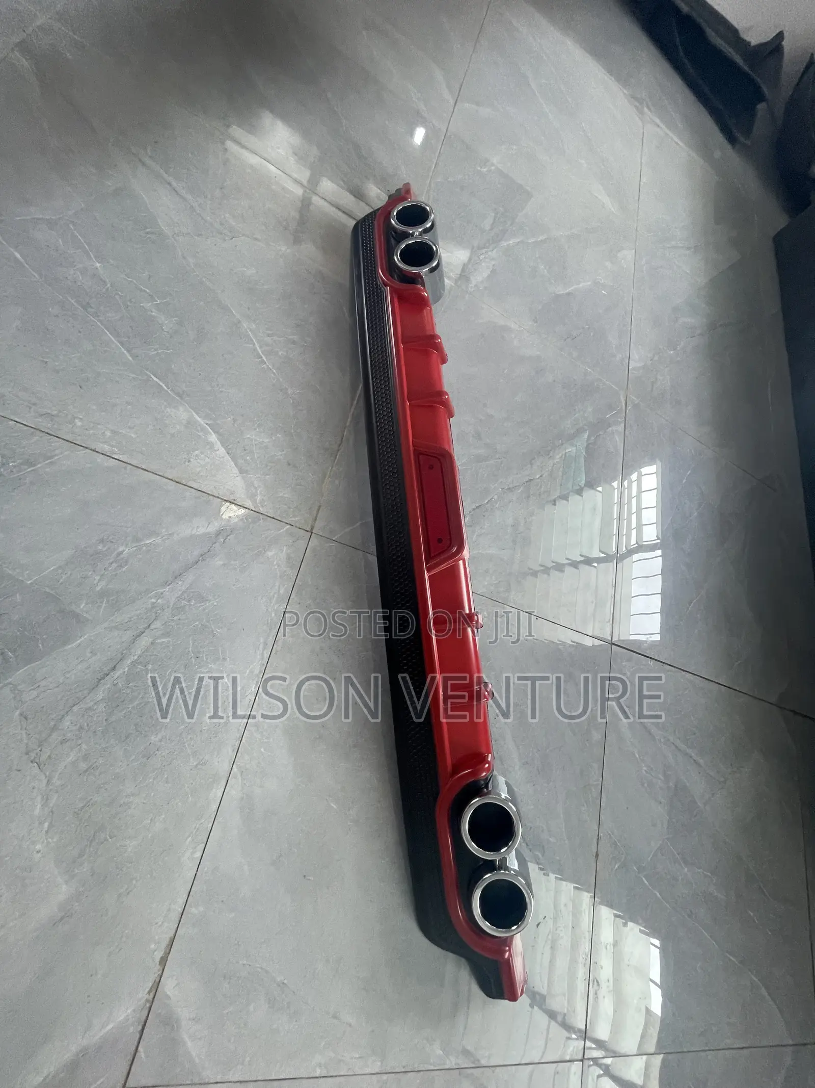 Original Universal Rear Bumper Diffuser — Product Description