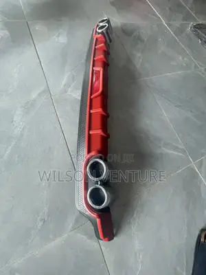 Original Universal Rear Bumper Diffuser — Product Description