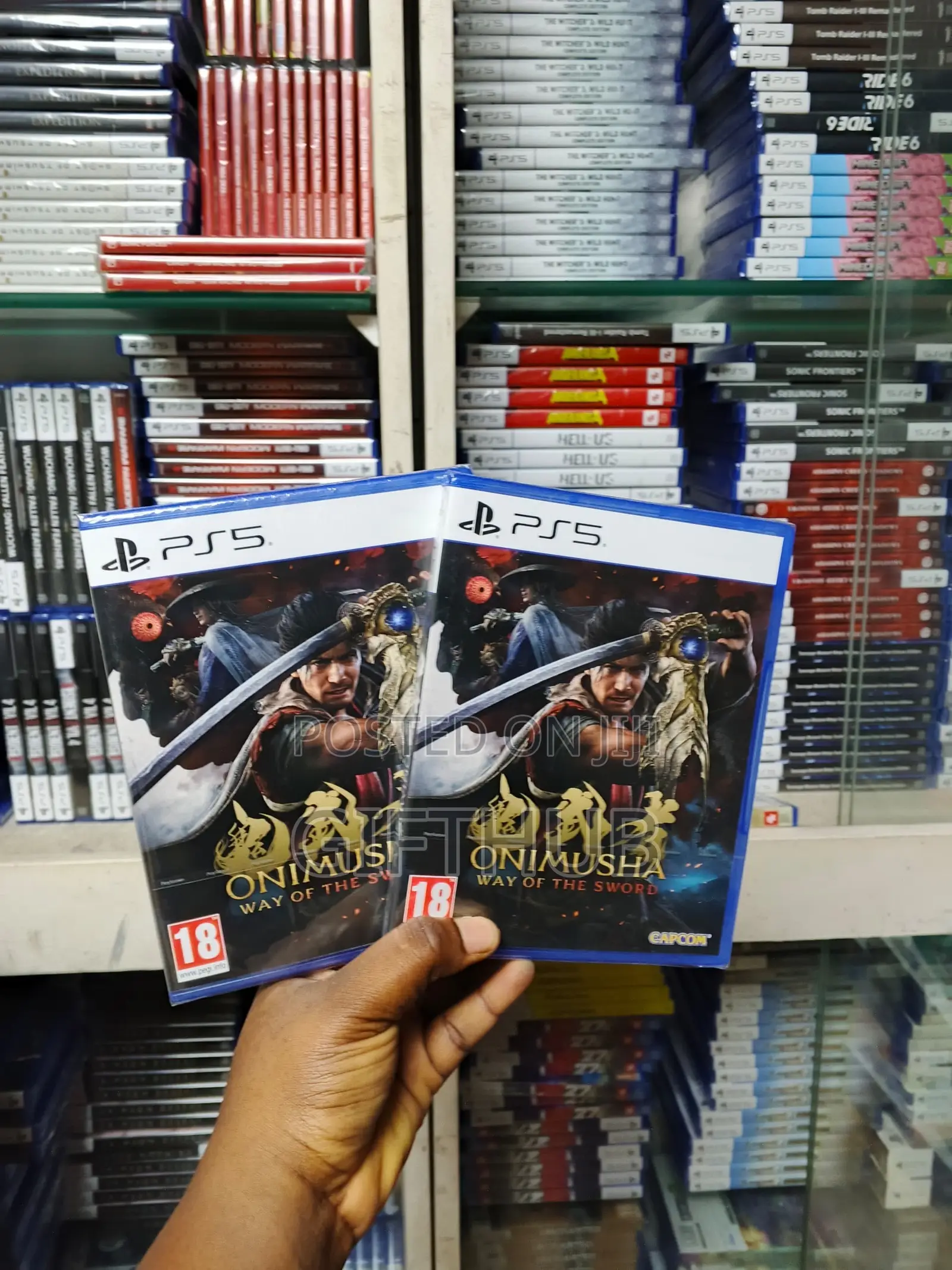 ONIMUSHA PS5 Game Disc