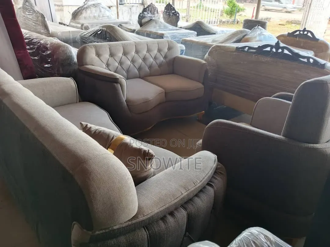 Royal Throne Sofa Set Brand New Still in Nylon
