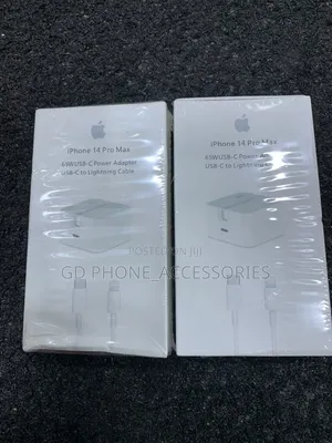 65W USB-C Fast Charger Set With Cable for iPhone 14 Pro Max