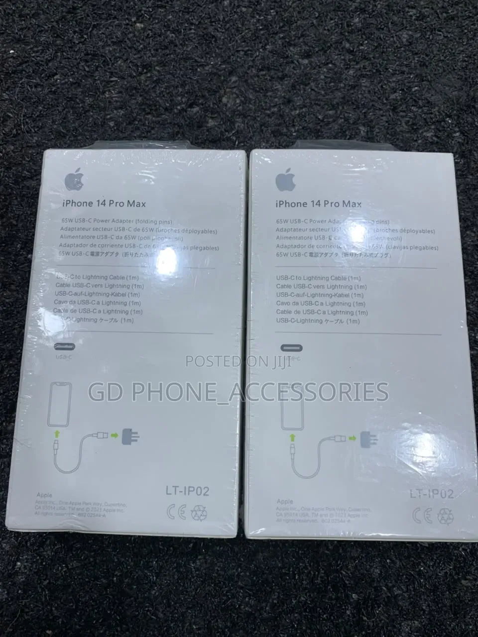 65W USB-C Fast Charger Set With Cable for iPhone 14 Pro Max