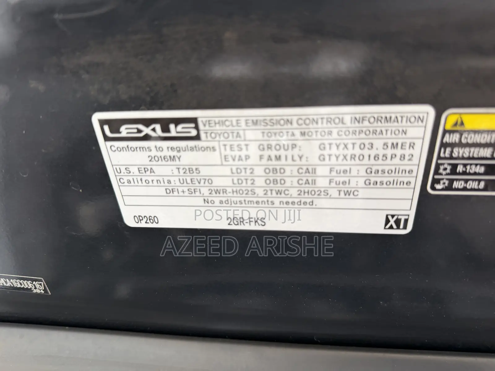 Lexus RX 350 AWD 2016 Black