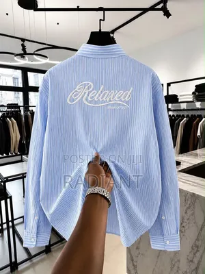 Luxury Fitted Men Shirt Long