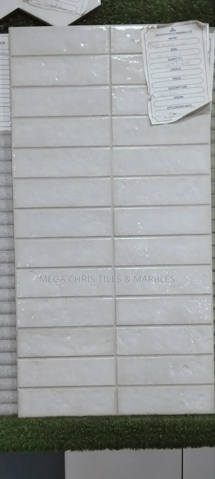 32x62 Porcelain Ceramic Tiles, Spanish