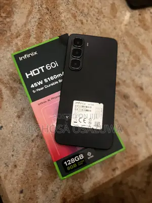 Infinix Hot 60i 128 GB Black