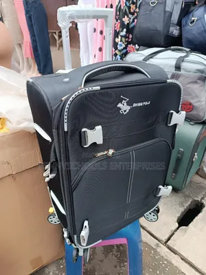 Small Swiss Polo Travelling Luggage Box With Buckles