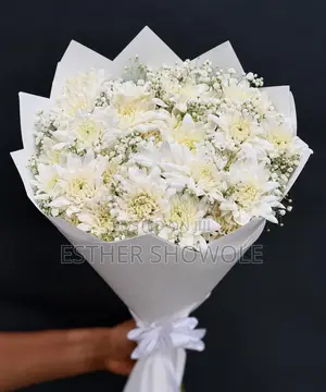 Pure White Elegance Flower Bouquets