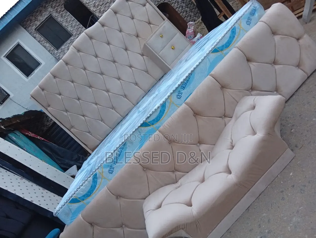 Complete Set of King Size Luxury Bed Frame