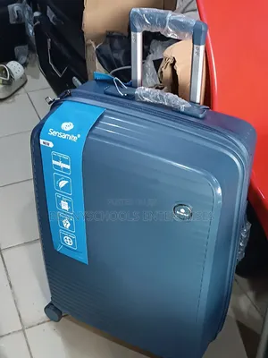 Medium Blue Sensamite Rubber Travelling Box With Water Bottle Holder