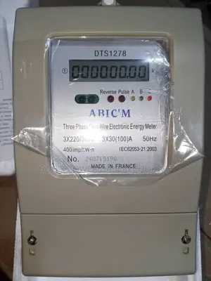 Three-Phase Energy Meter