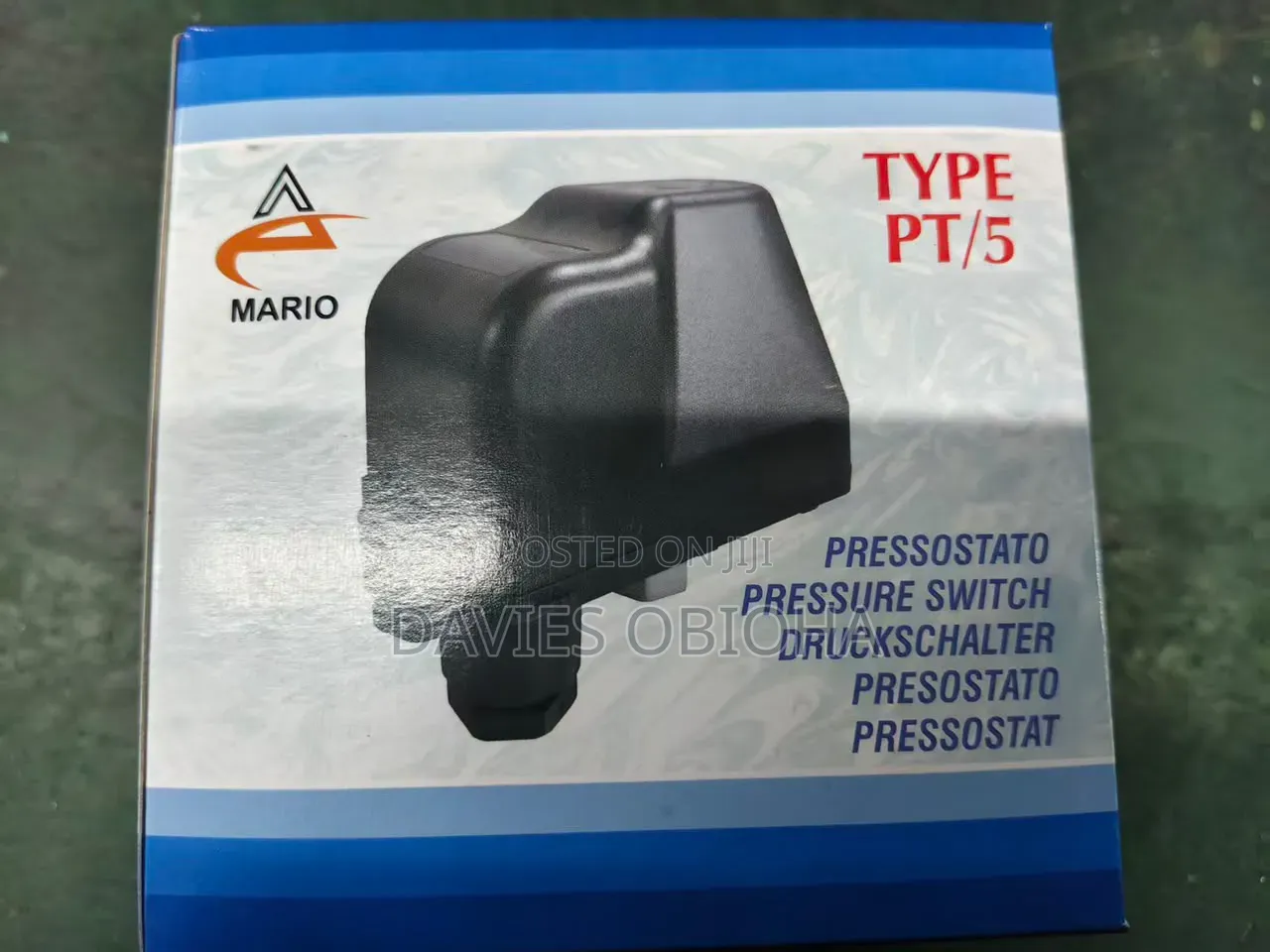 Mario PT/5 3phase Pressure Switch