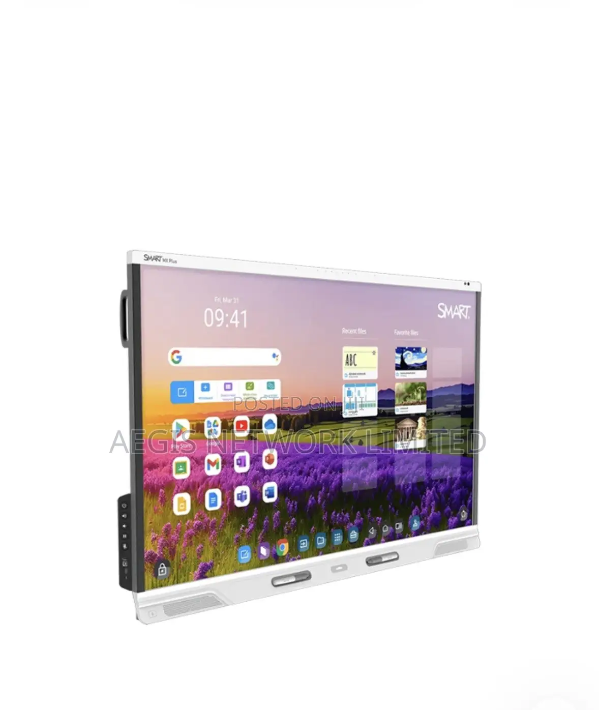 Smaat Interactive Board With Flat Pannel 65inch