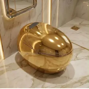 Luxury Smart Automatic WC Toilet - WHITE GOLD AVAILABLE