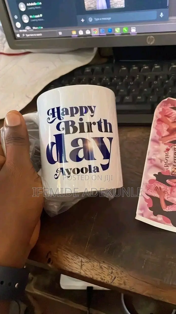 Customized Mug Printing - With Your Picture and Write Up
