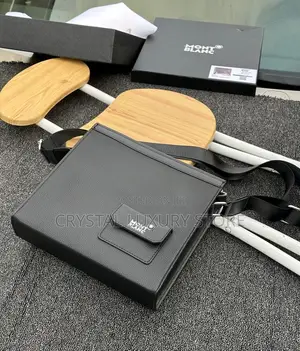 Mont Blanc Quality Luxury Men Genuine Leather Crossbag