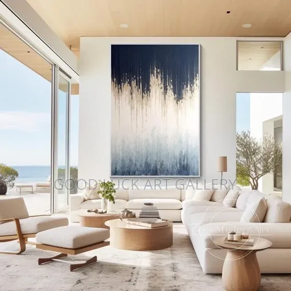 Vertical Abstract Wall Art