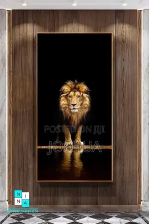 Matte Canvas With a Wooden Frame