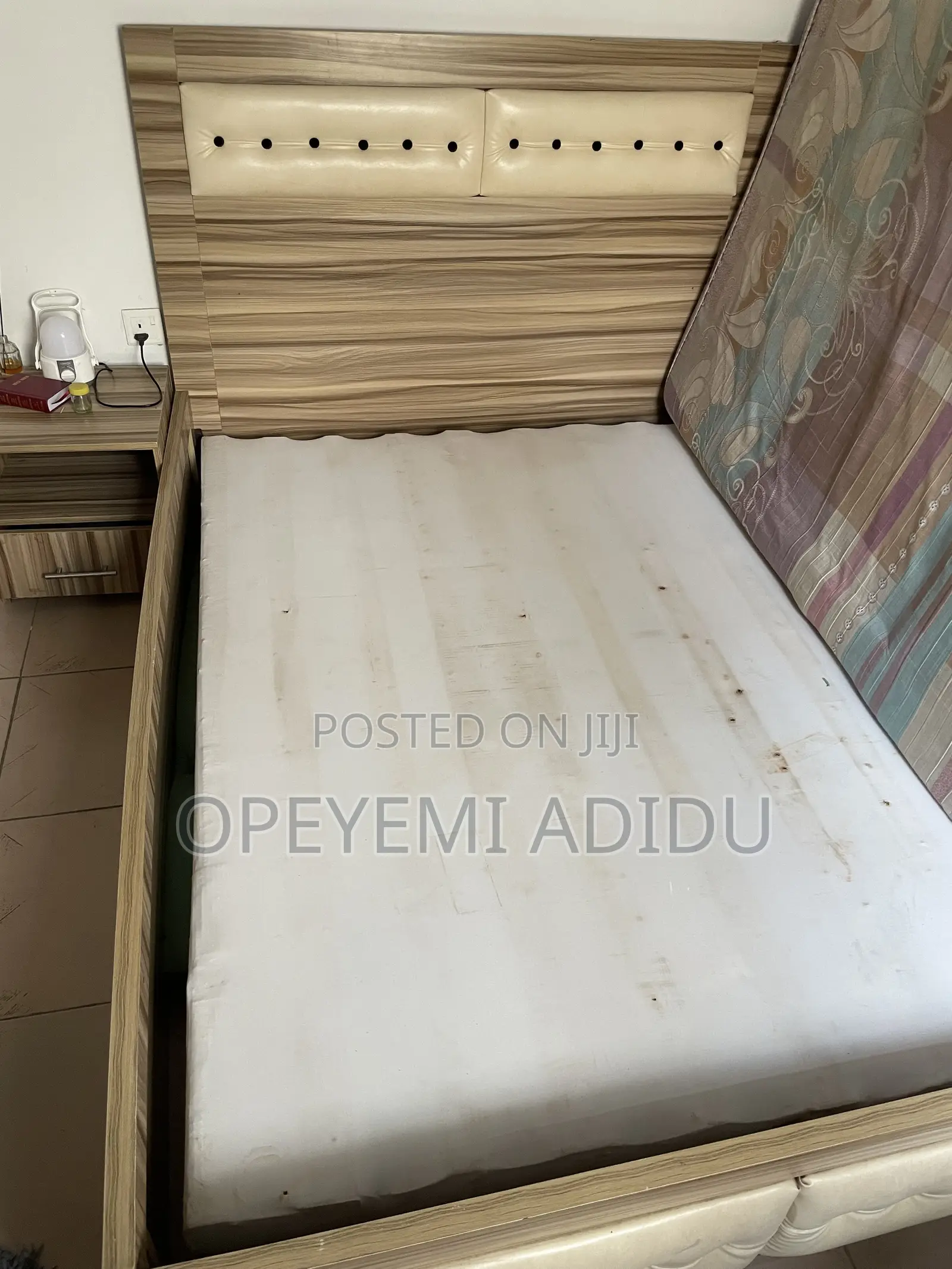 Bedframe With Bed