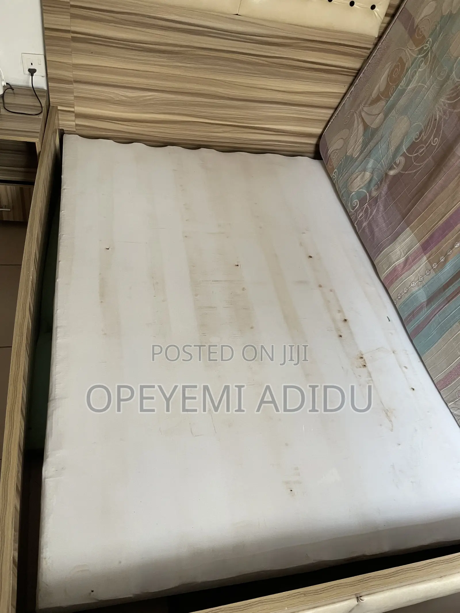 Bedframe With Bed