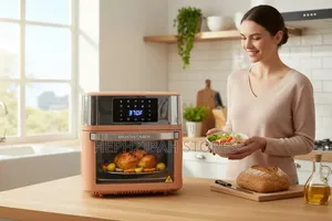 Buchymix 18L Multifunction Smart AirFryer Oven With Stainless Interior