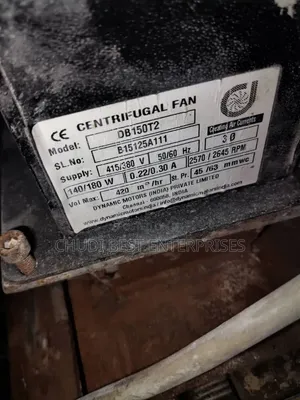 4" 3 Phase Centrifugal Air Blower