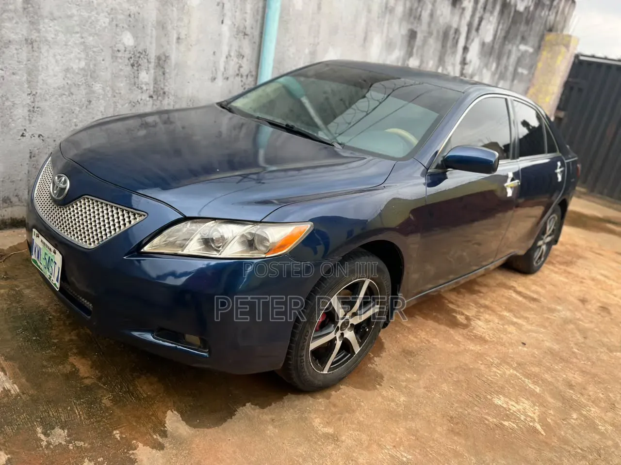 Toyota Camry 2008 Blue