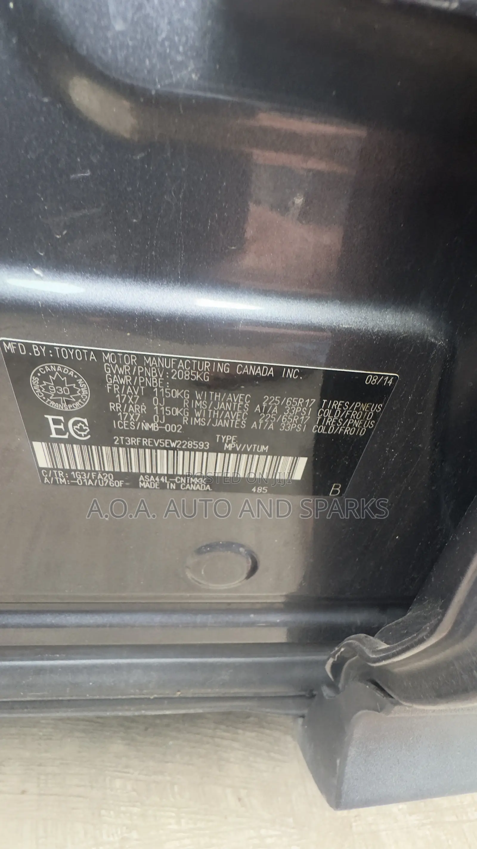 Toyota RAV4 2015 Gray