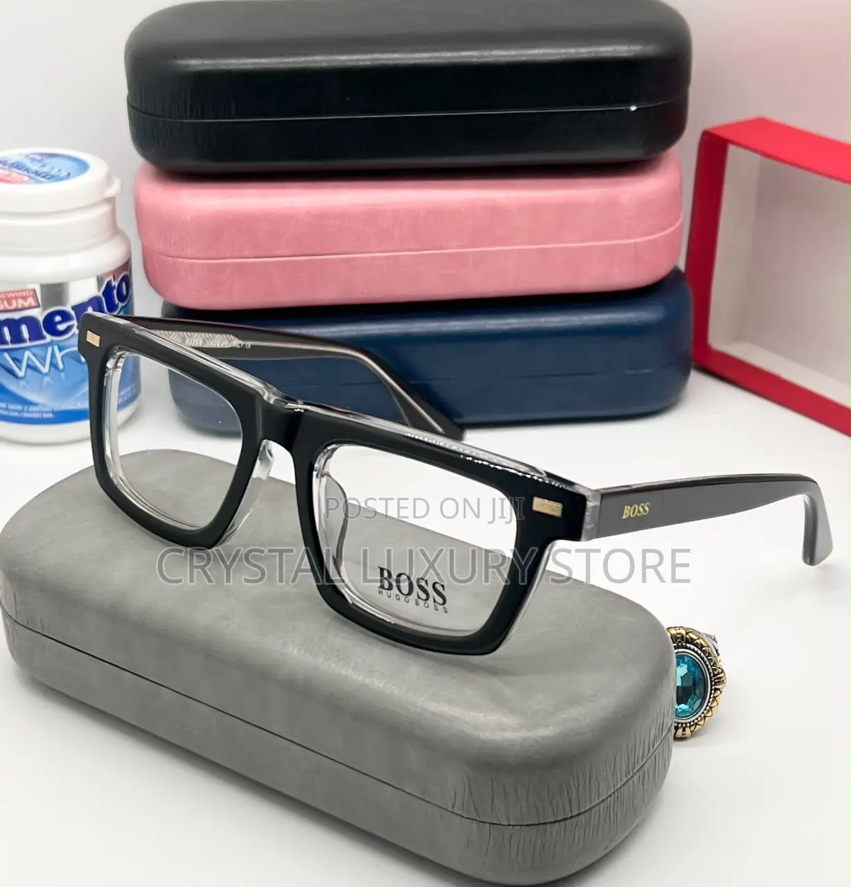 Hugo Boss Quality Luxury Men Frame Glasses