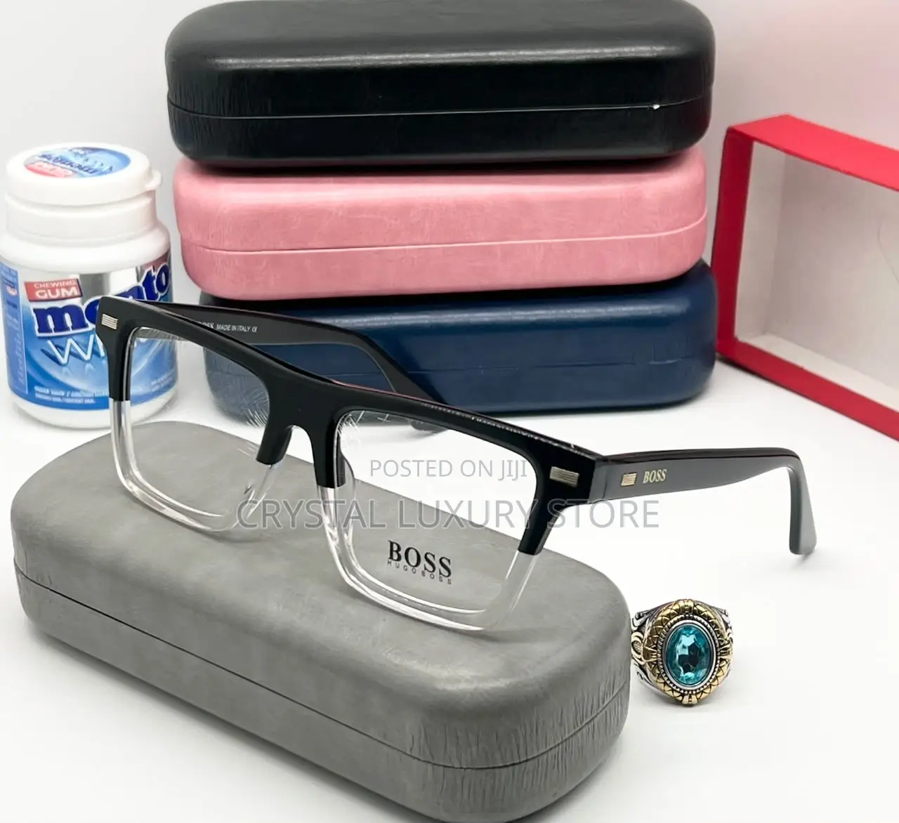 Hugo Boss Quality Luxury Men Frame Glasses