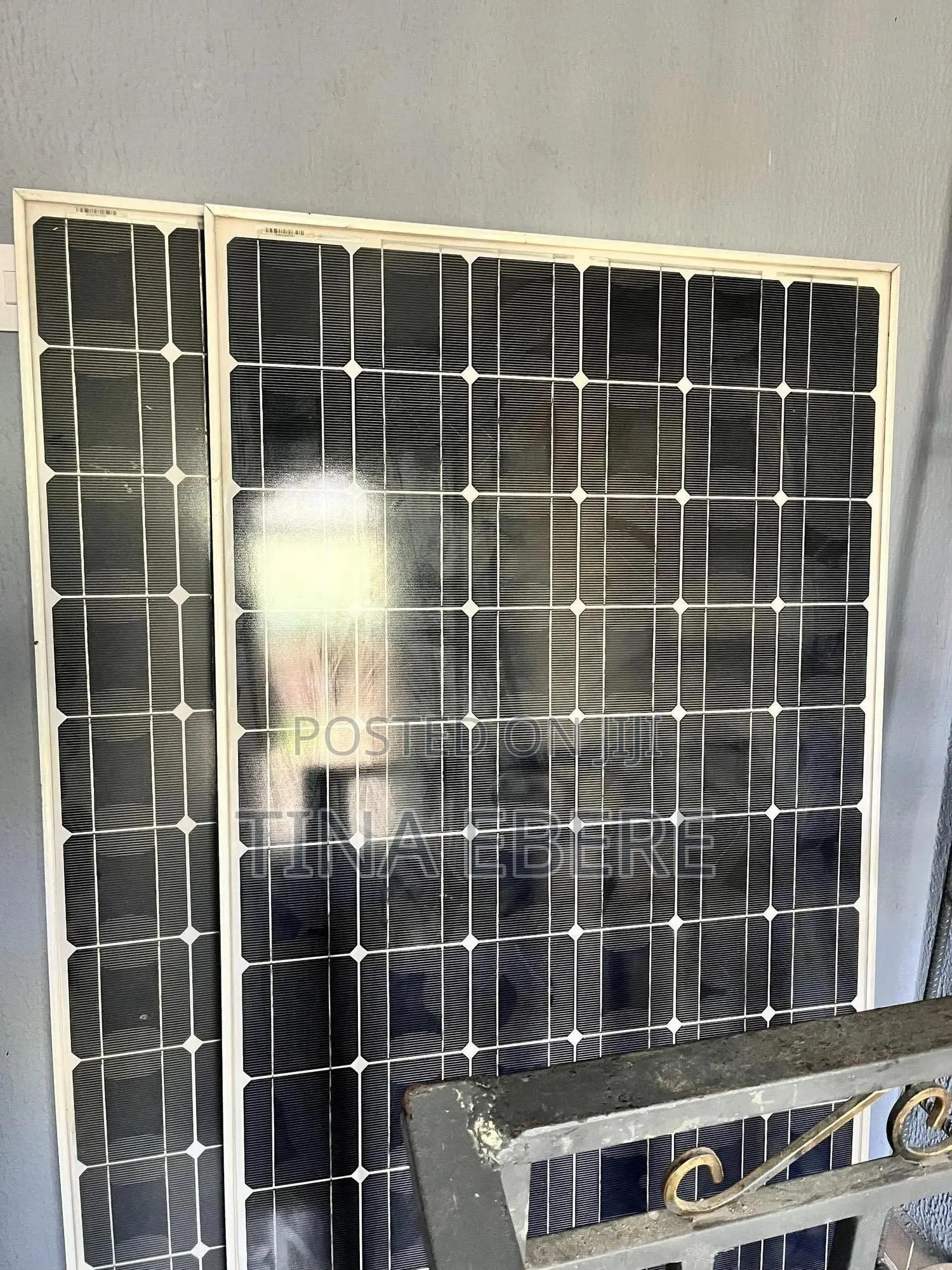 2 Used Canada Solar Panels 180watts Each