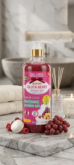 Bloom Gluta Berry 200000mg Fast Action Whitening Shower Gel