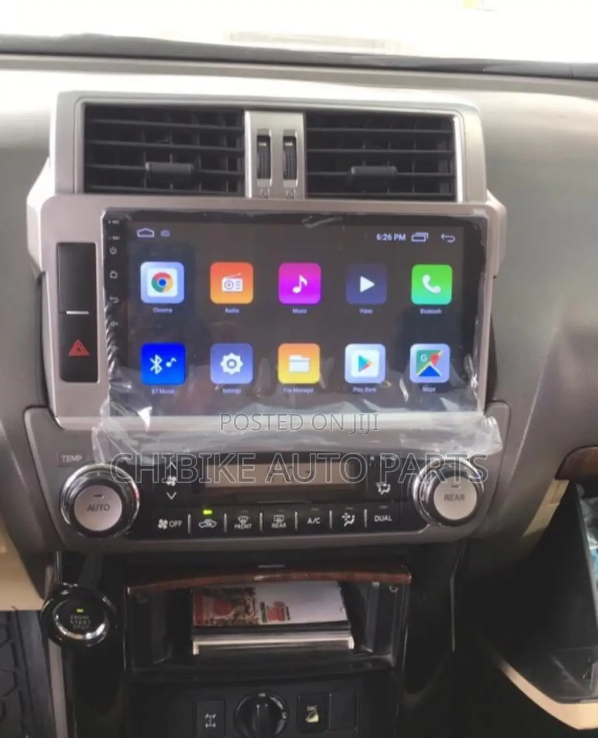 Toyota Prado 203-2016 Navigation Android/Reverse Camera