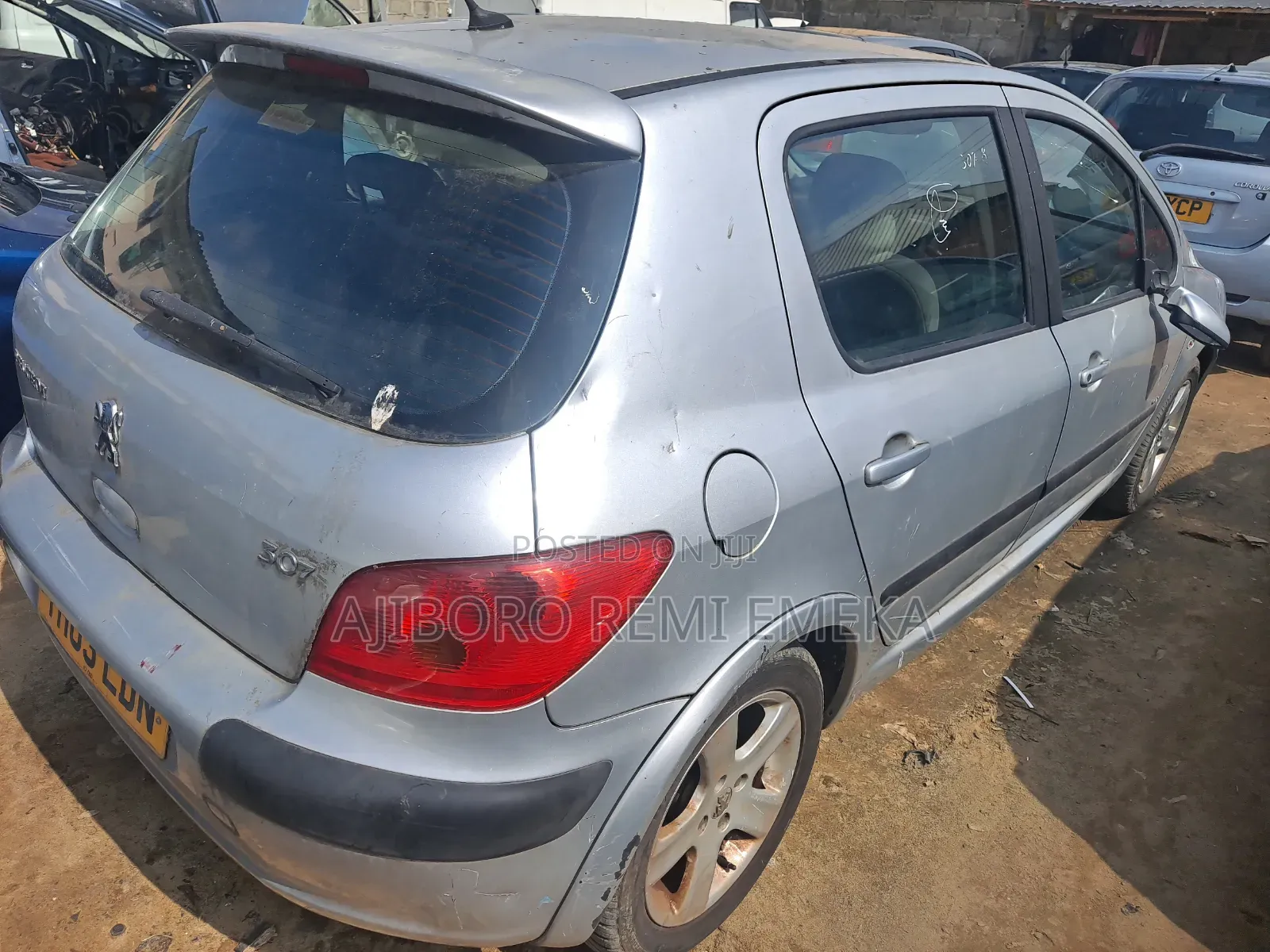Peugeot 307 CC 2.0 Automatic 2003 Silver