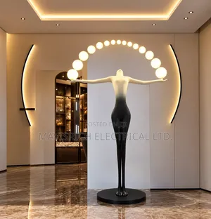 LED Flood Lamp Humanoid Art Sculpture