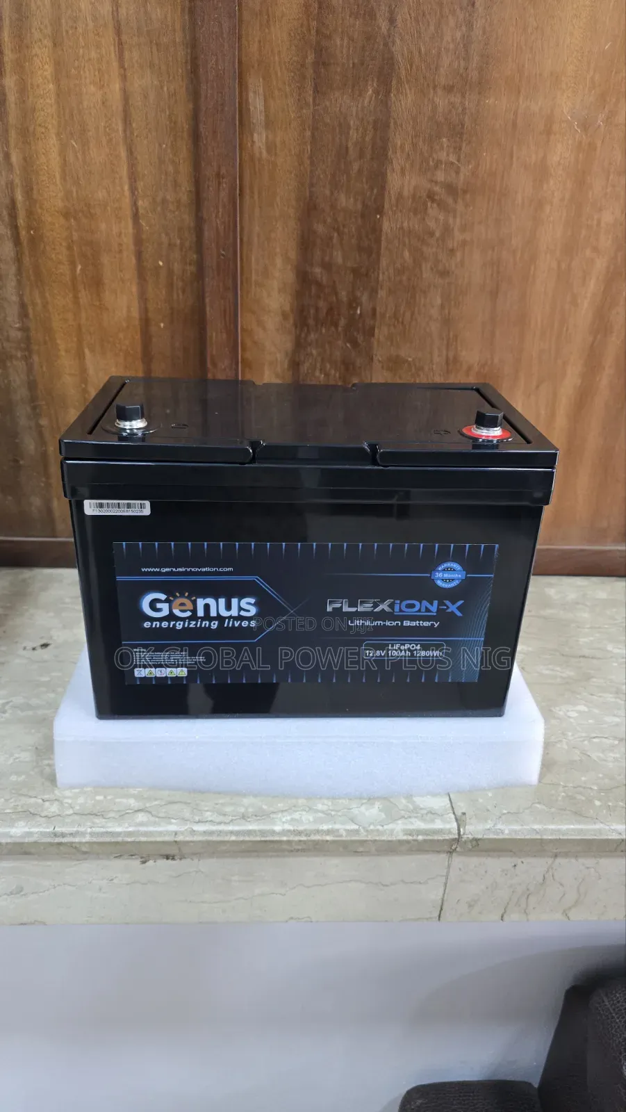 Genus 100ah/12.8v Flexion Lithium Ion Battery