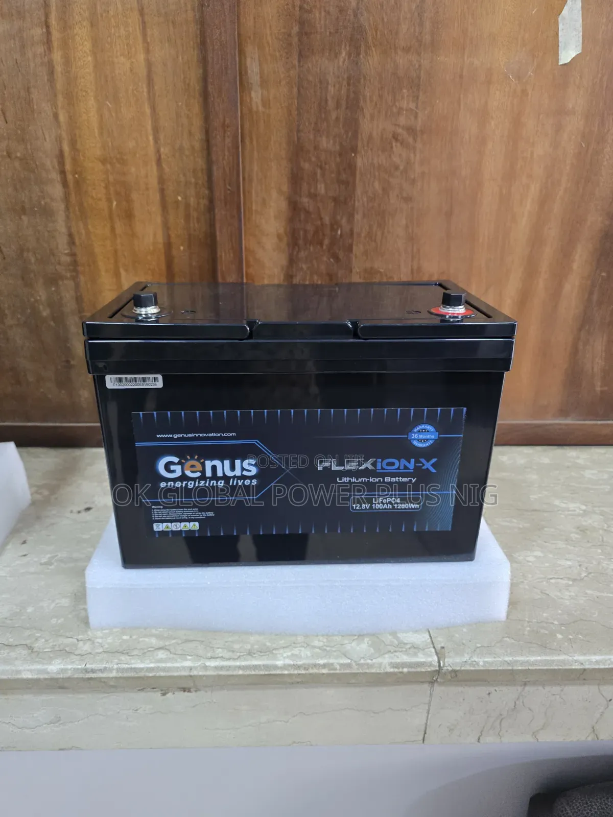 Genus 100ah/12.8v Flexion Lithium Ion Battery