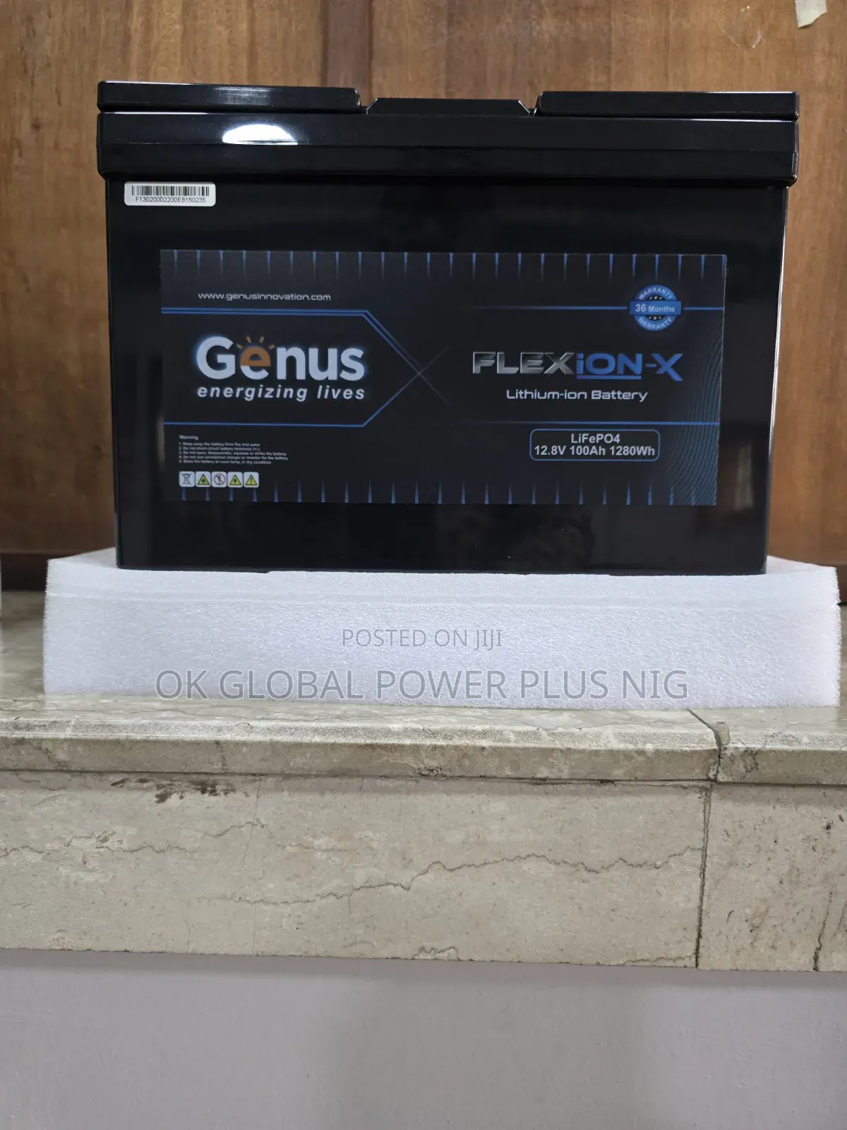 Genus 100ah/12.8v Flexion Lithium Ion Battery