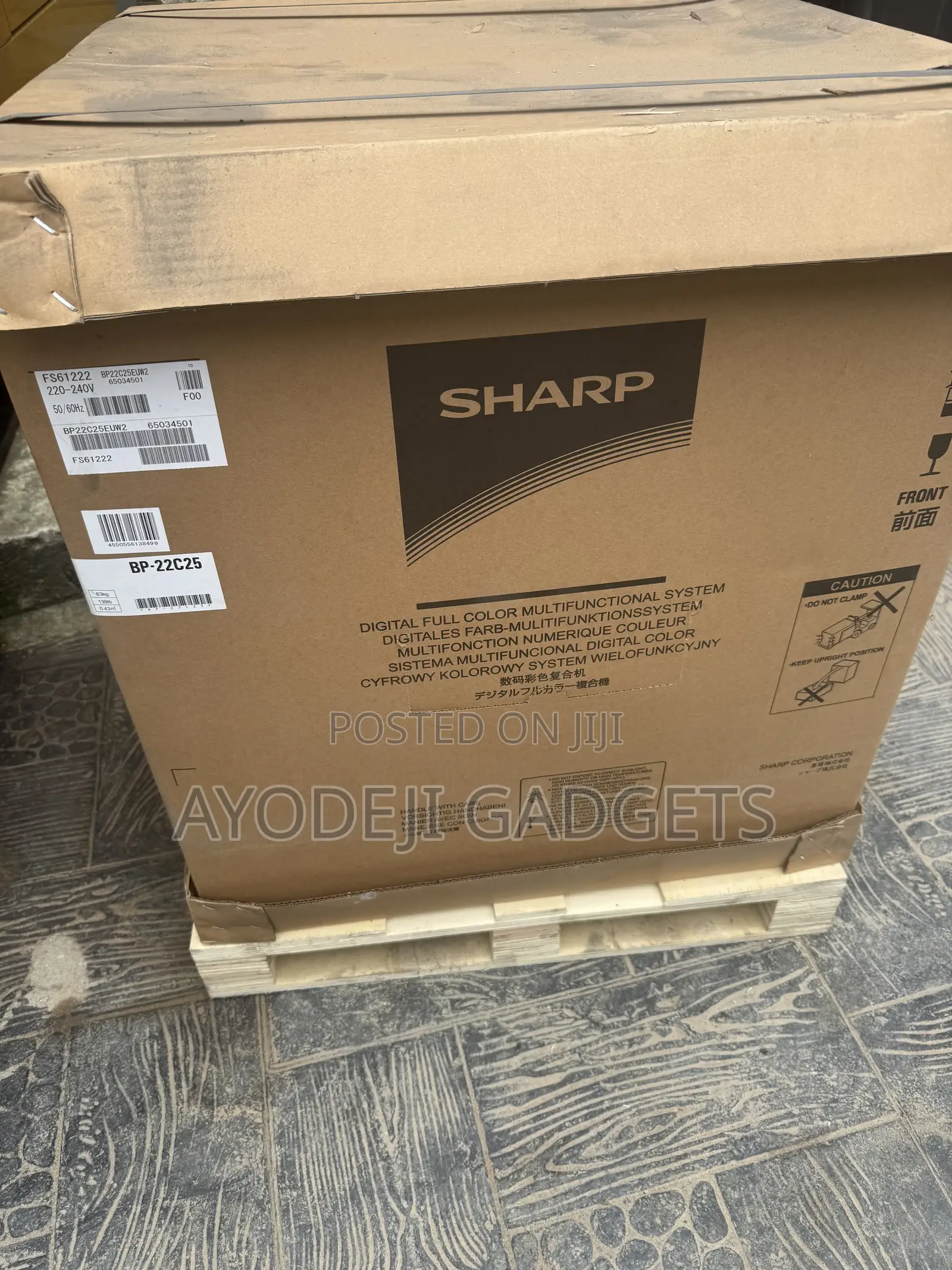 Sharp Bp-22c25 Digital Full Colour Multifunctional System 25 Pp