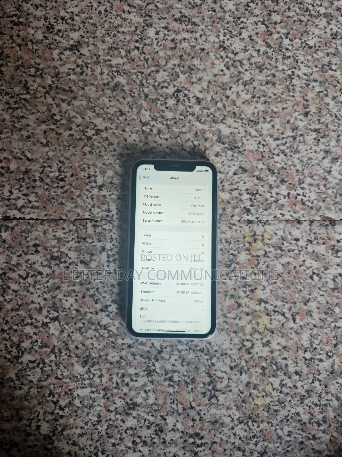 Apple iPhone XR 128 GB White