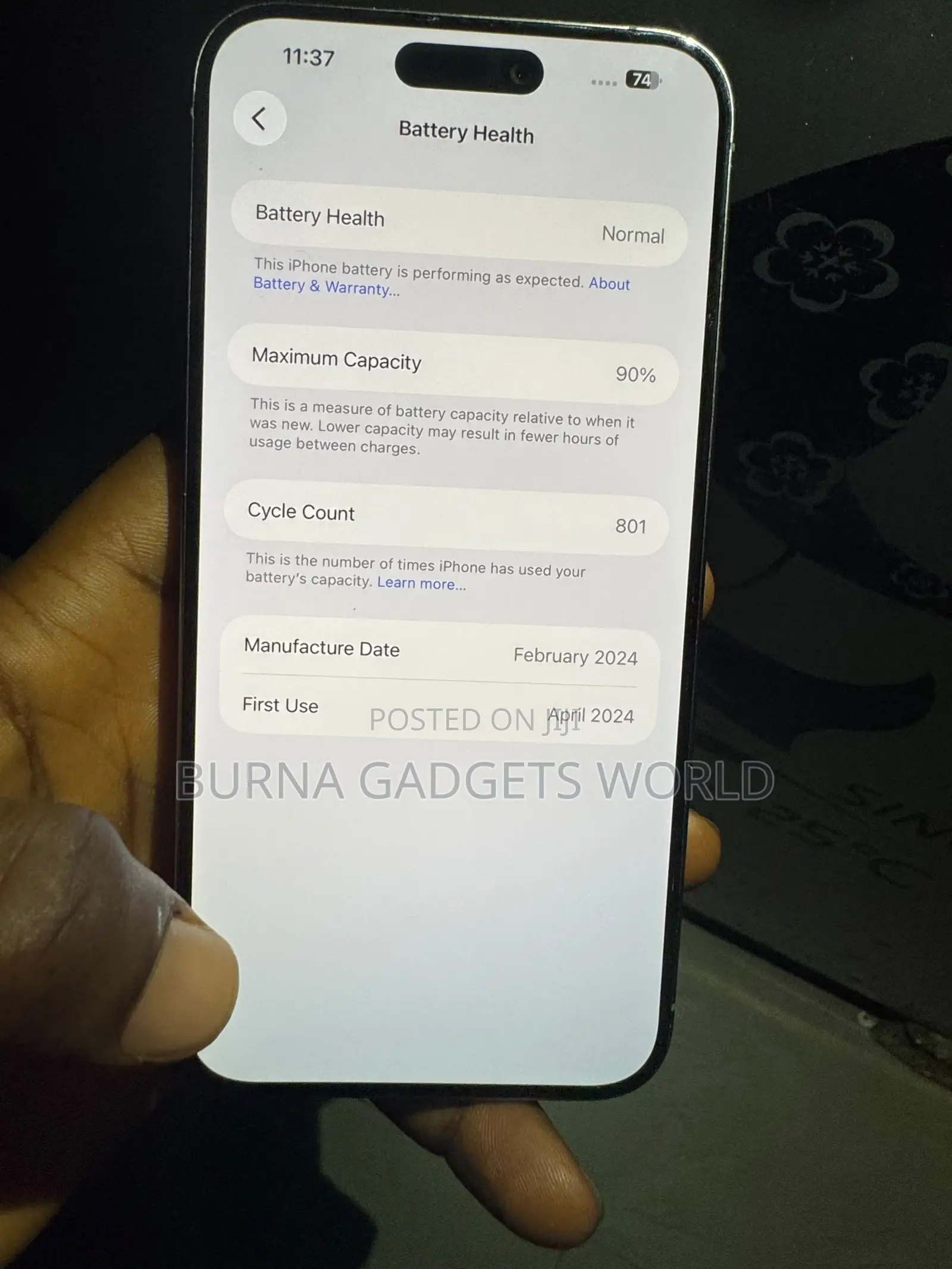 Apple iPhone 15 Pro Max 256 GB White