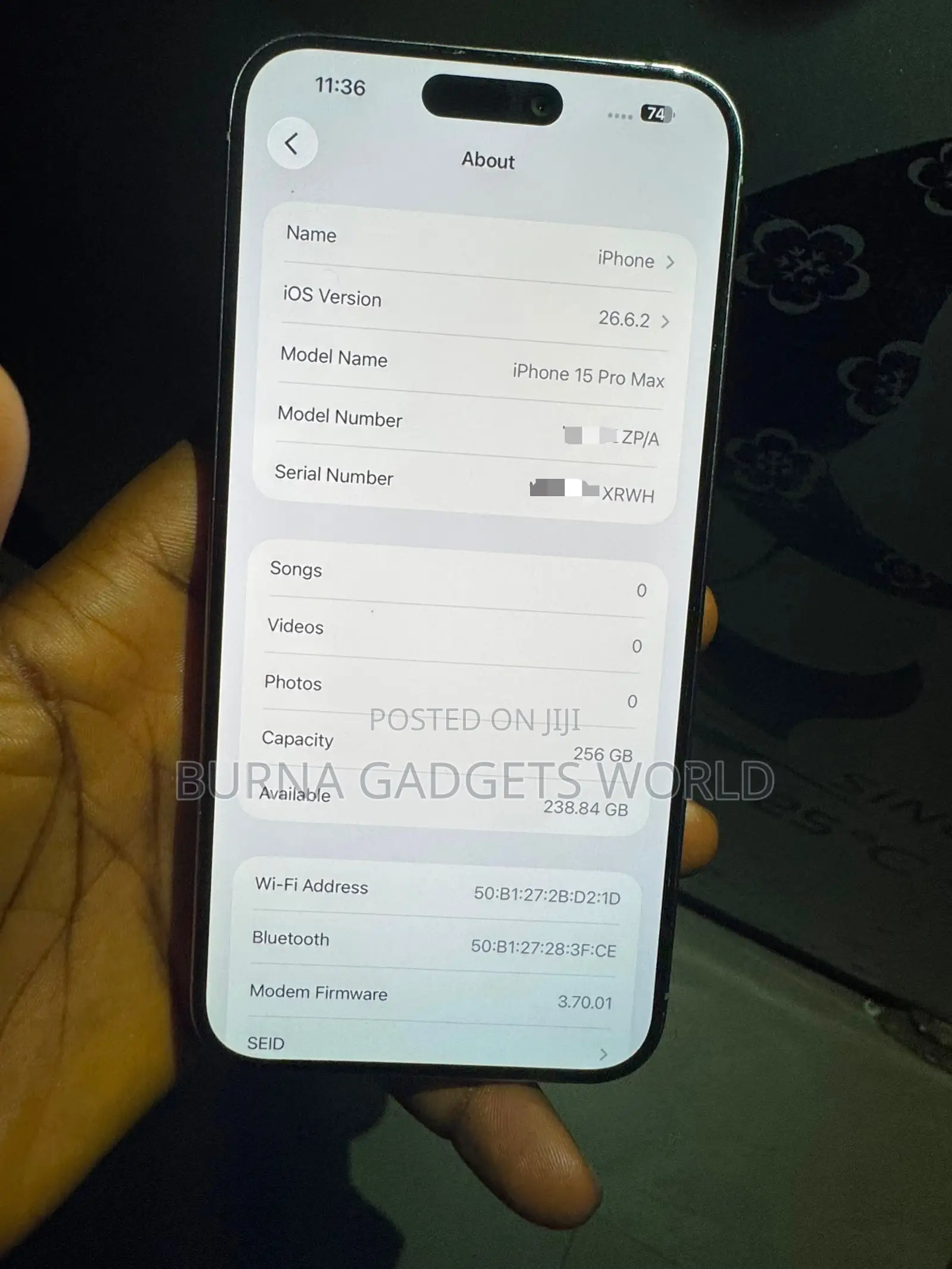 Apple iPhone 15 Pro Max 256 GB White