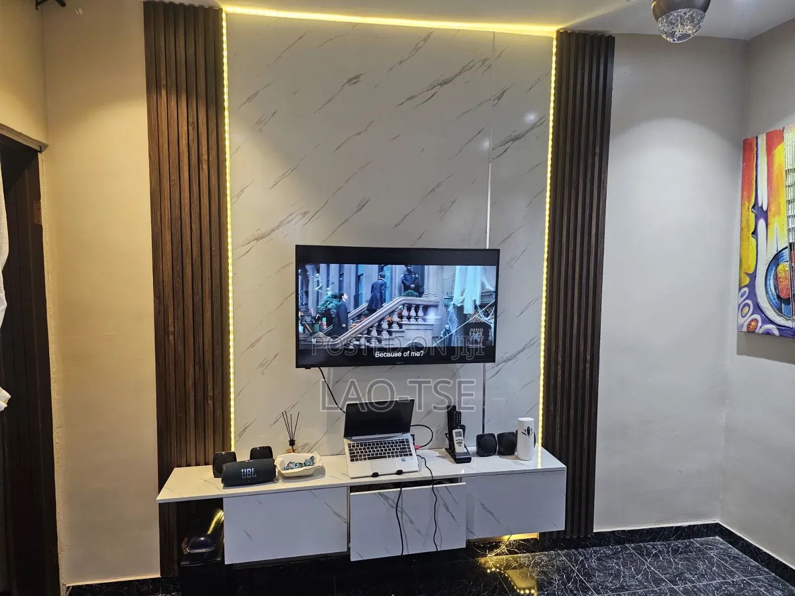 Minimalist Affordable HDF TV Console