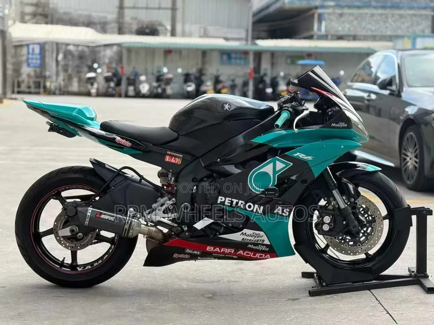 Yamaha YZF-R6 2007 Green