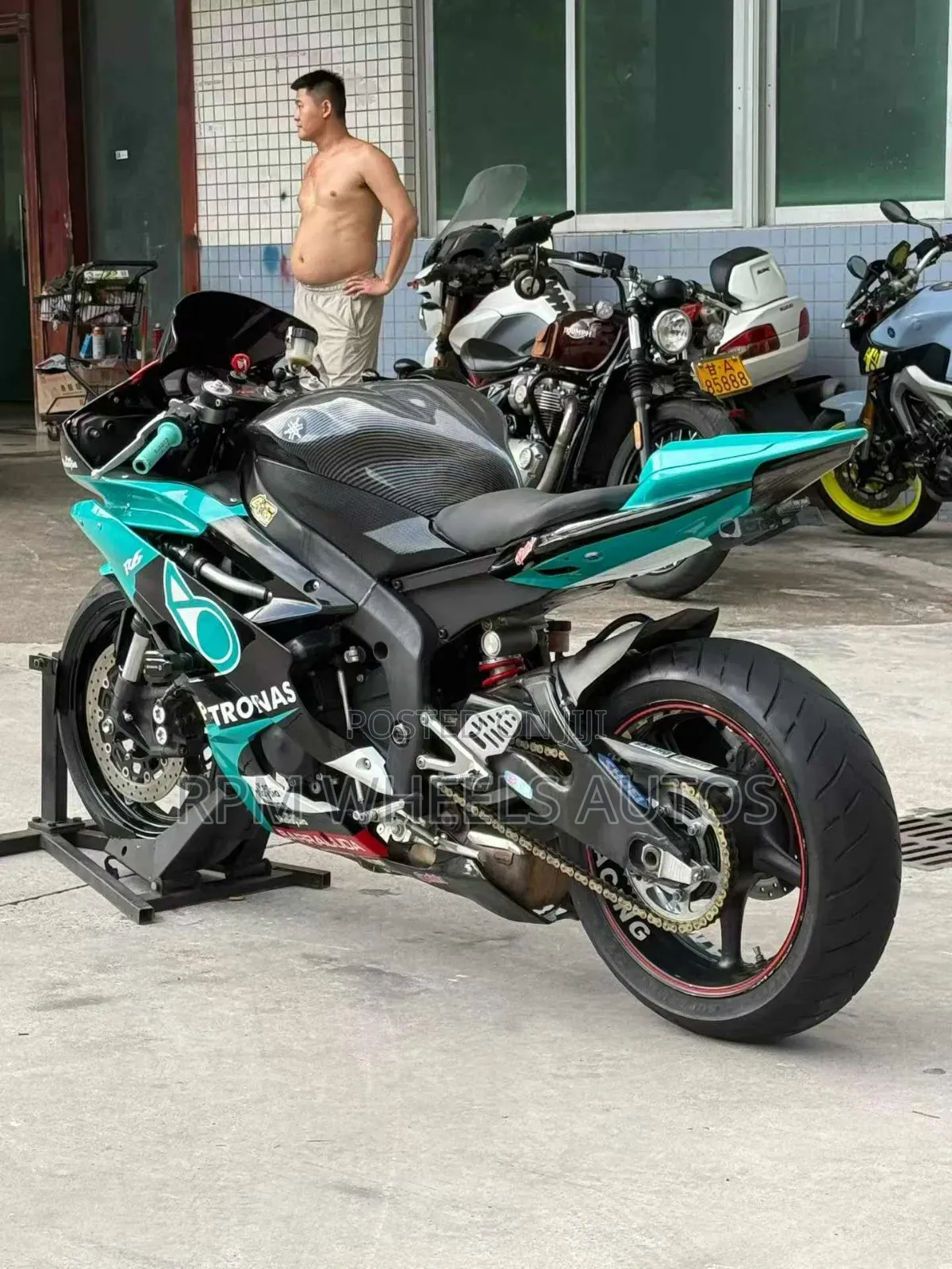 Yamaha YZF-R6 2007 Green