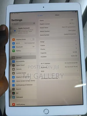 Apple iPad 10.2 (2021) 32 GB White